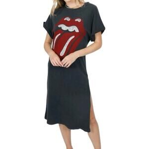 Daydreamer Women's Rolling Stones
Stars Rolled Sleeve Maxi Dress Size XS